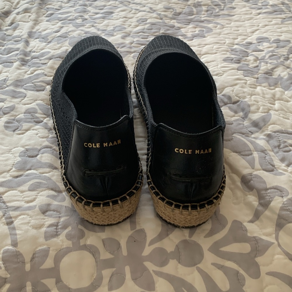 Cole Haan black loafers, size 11 - Picture 3 of 5